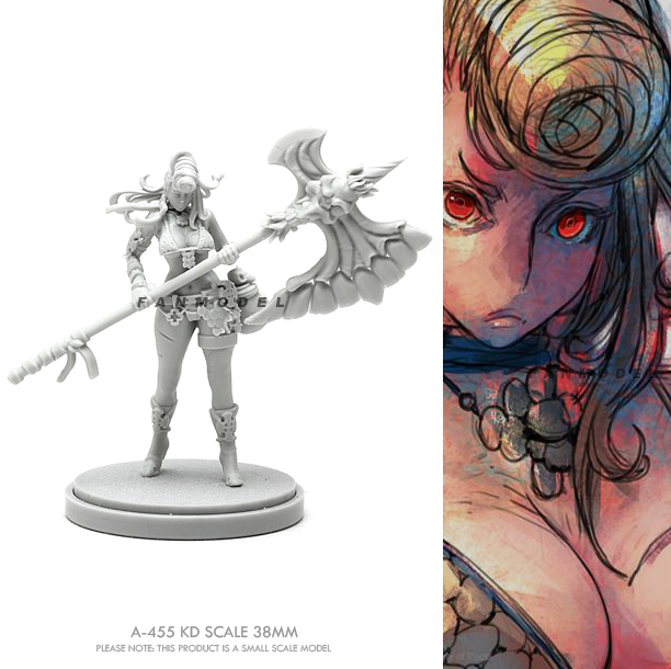 Model Kit Weapons - 38mm Resin model kits figure beauty