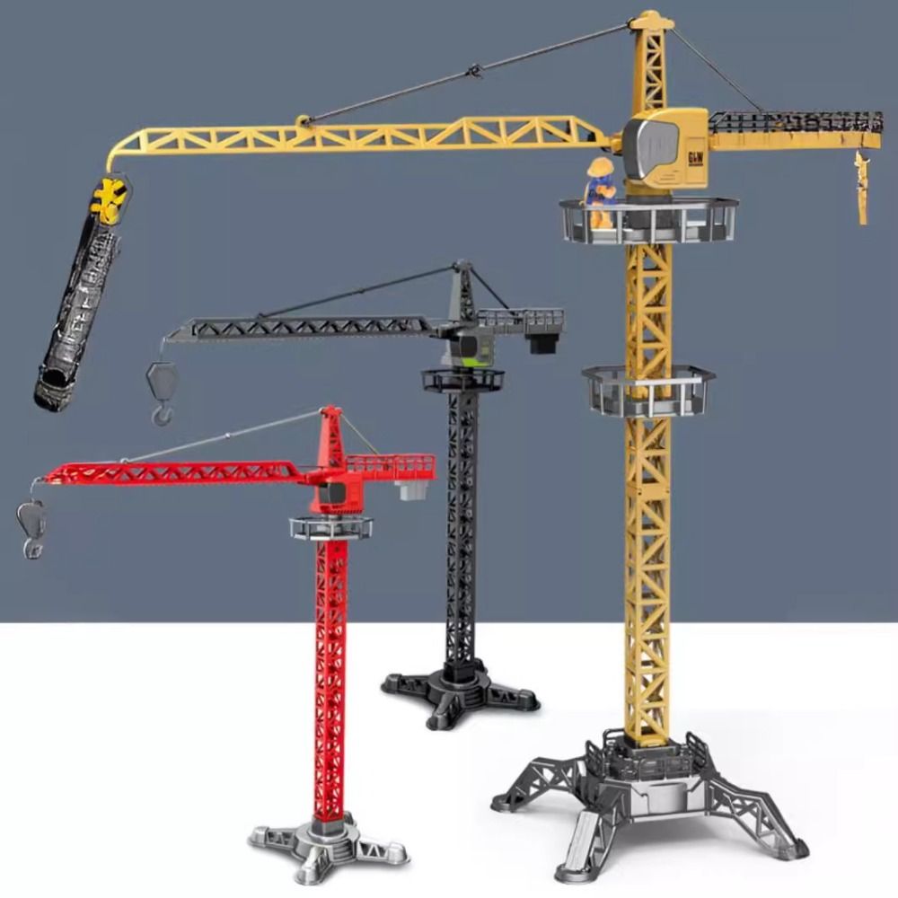Model Kit Excavator - Lifting Tower Tower Crane Model Simulation