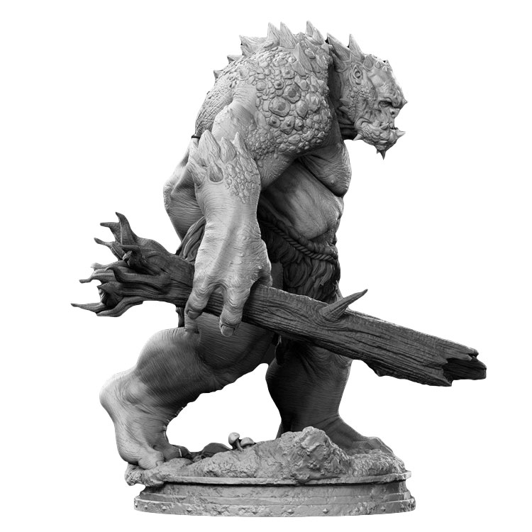 Model Kit History - 1/32 56mm 1/24 75mm Resin Model
