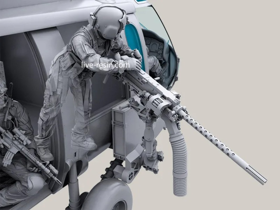 Model Kit Weapons - 1:35 Die Cast Resin Figure Assembly