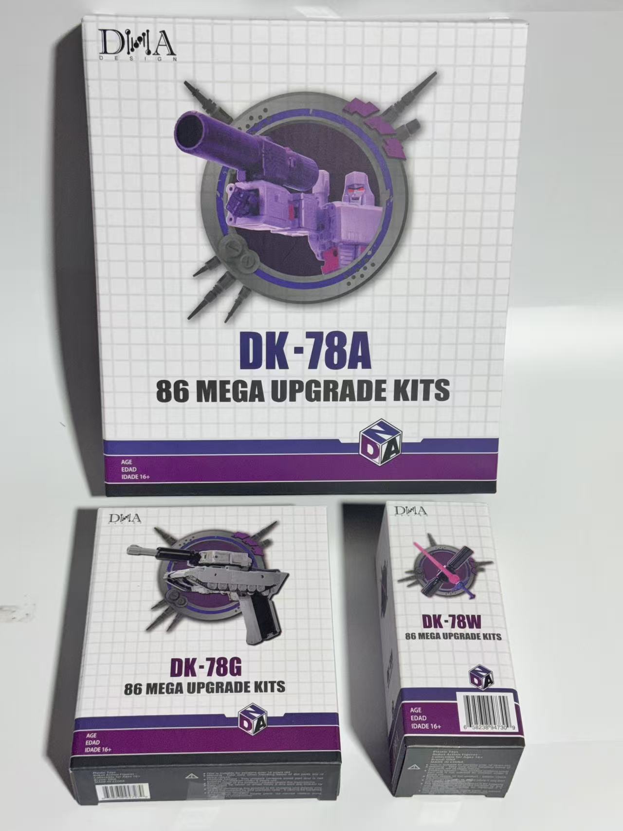 Model Kit Robot - DNA DK78A DK78G DK78W Upgrade Kits