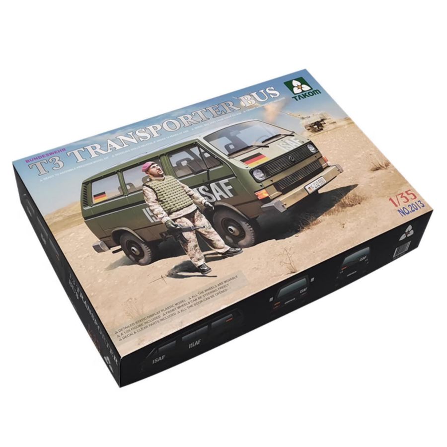 Model Kit History - Takom 2013 1/35 Military Transport Bus