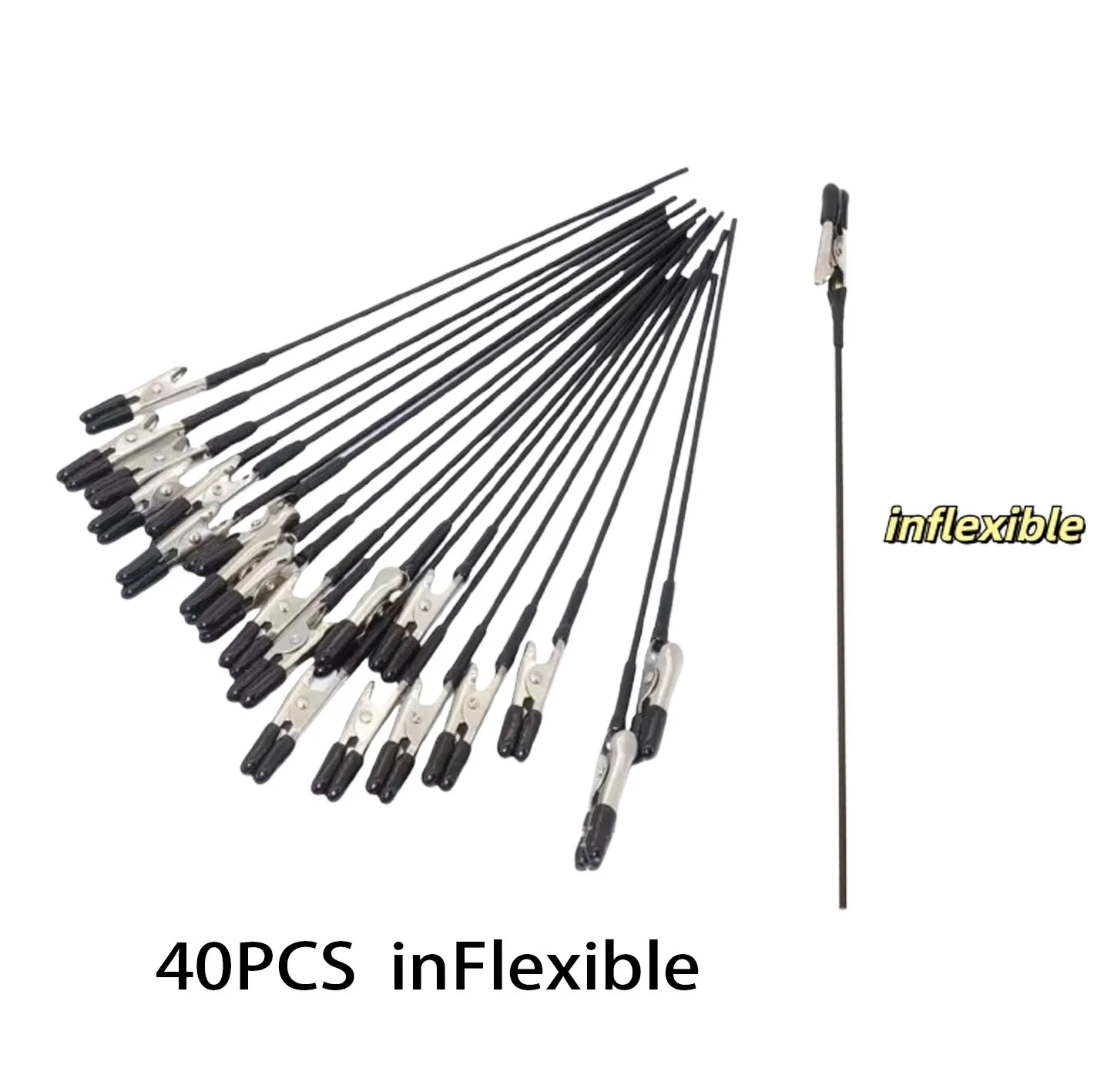 Metallic Paint Set - 40PCS Alligator Clip Sticks for Gundam