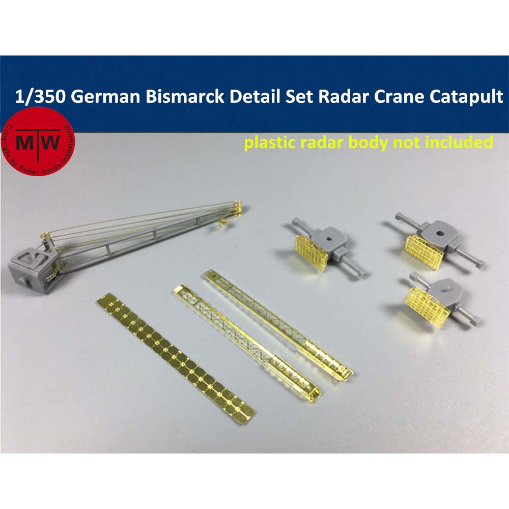 1/350 Scale Bismarck Tirpitz D - Model Kit Battleship ulasan dan harga