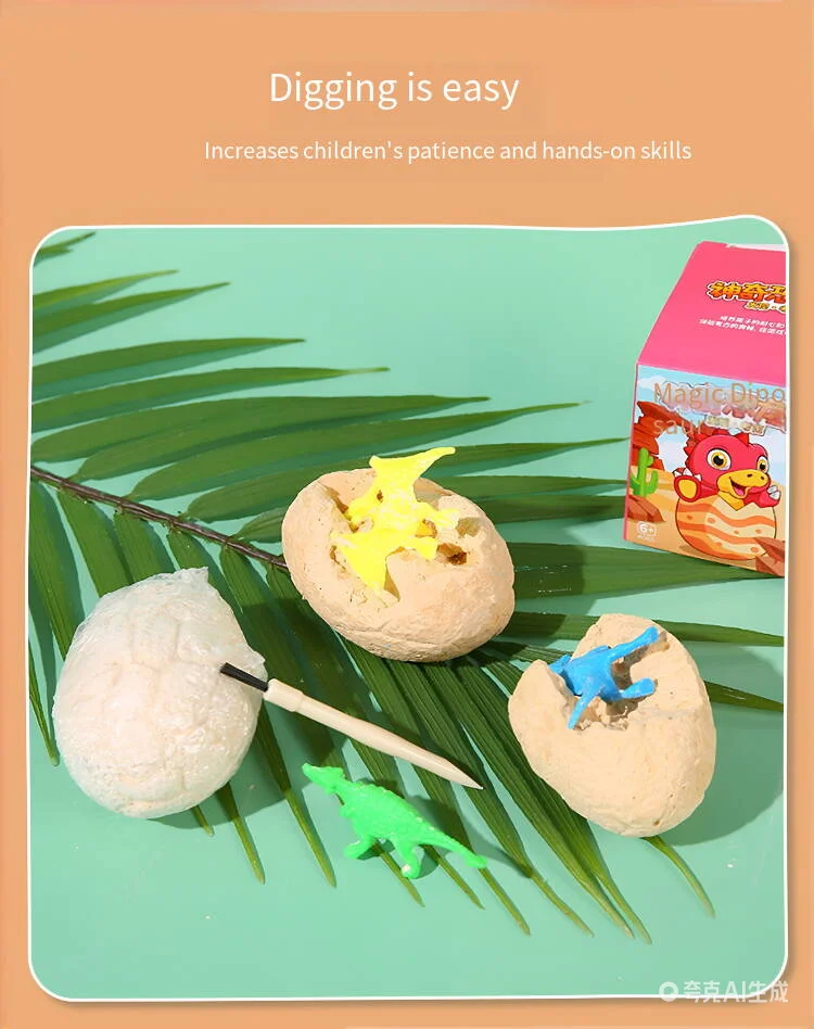 Dinosaur Egg Dig Kit Archaeolo - Model Kit Excavator ulasan dan harga