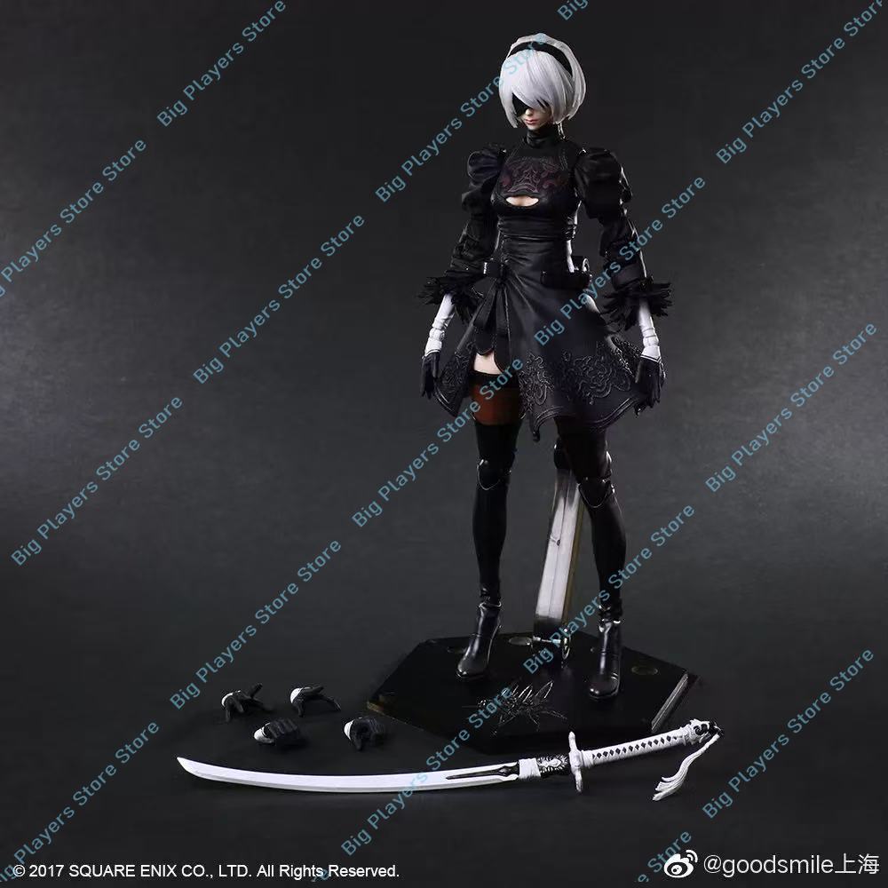 In Stock PLAY ARTS Kai NieR: A - Model Kit Nier Automata ulasan dan harga