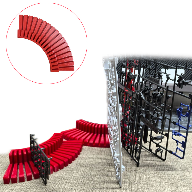 1PCS 16-Slot Fan-Shaped Model  - Model Kit Runner Organizer ulasan dan harga
