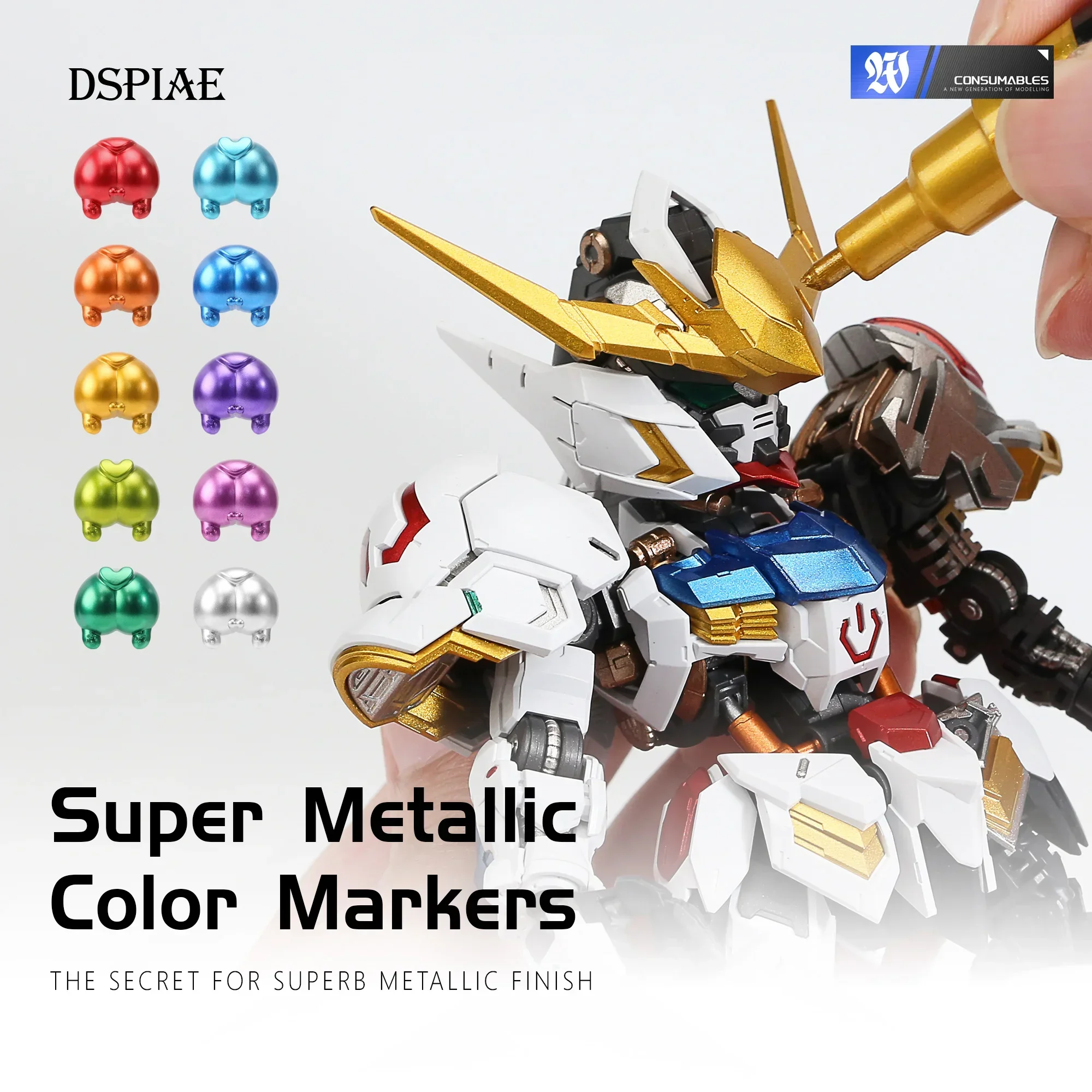 DSPIAE MKA Super Metallic Mark - Metallic Paint Set ulasan dan harga