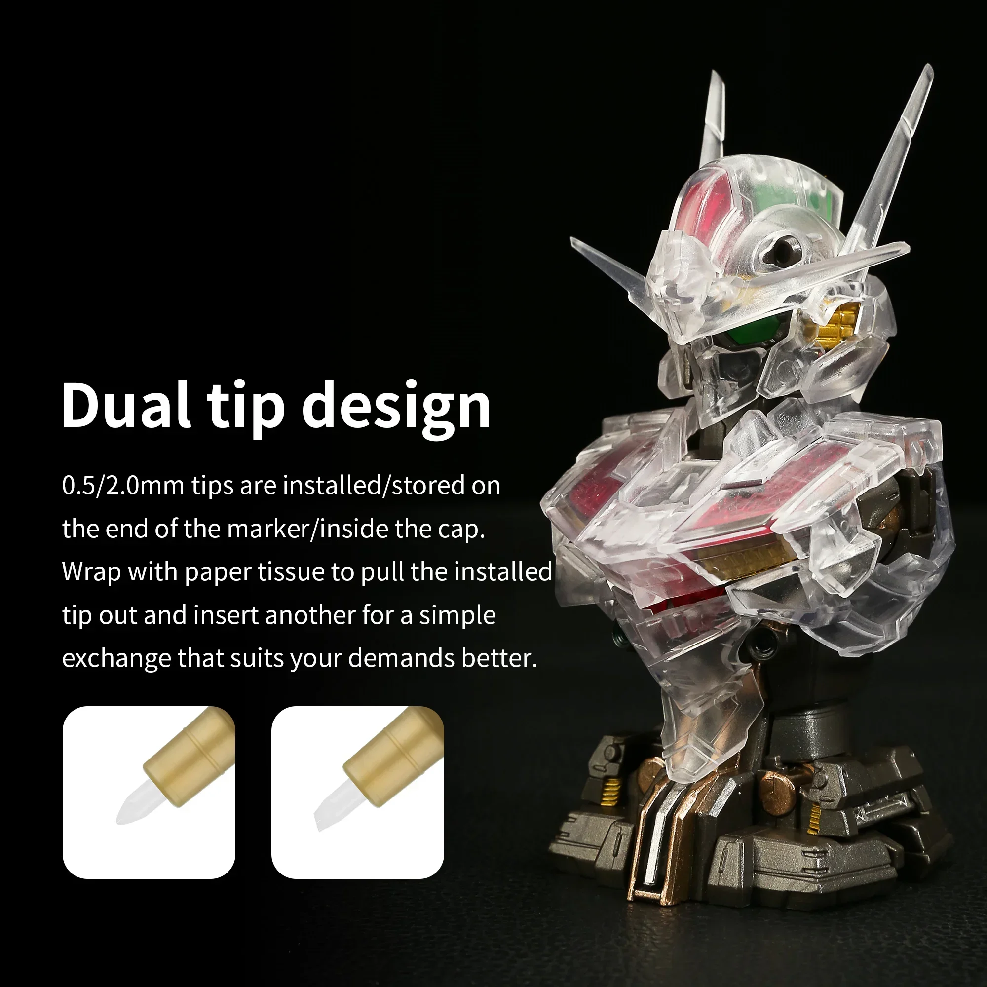 DSPIAE MKA Super Metallic Mark - Metallic Paint Set ulasan dan harga