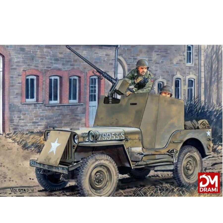 DRAMI DM6714 1/35 Armored 1/4  - Model Kit Weapons ulasan dan harga