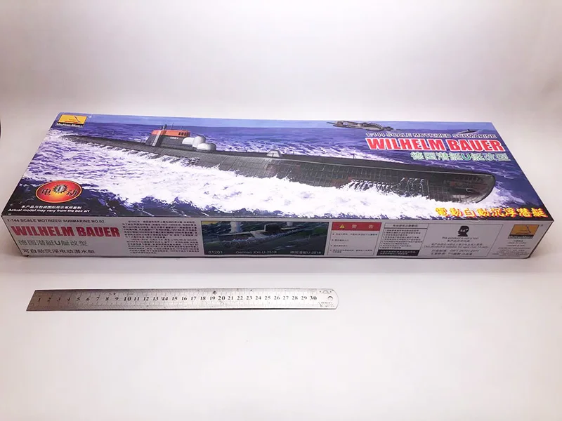 1/144 WWII German U Submarine  - Model Kit Battleship ulasan dan harga