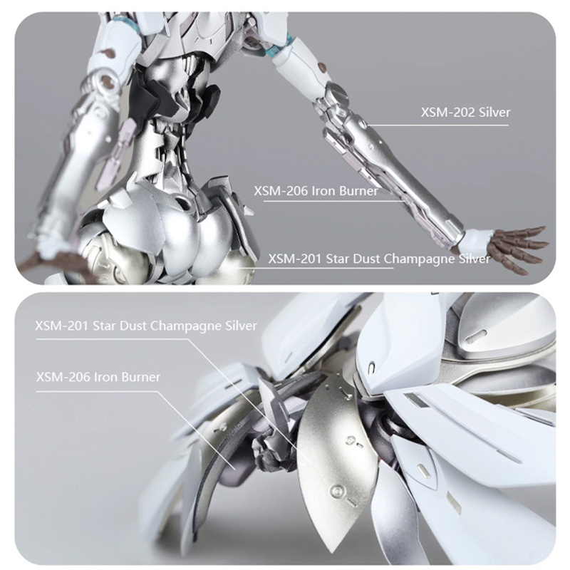 New DSPIAE XSM Metallic Water  - Metallic Paint Set ulasan dan harga