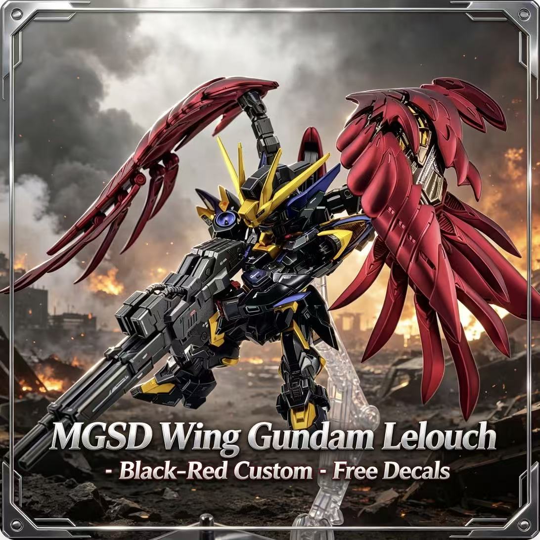 MGSD Wing Lelouch Color Scheme - Model Kit Eighty Six ulasan dan harga