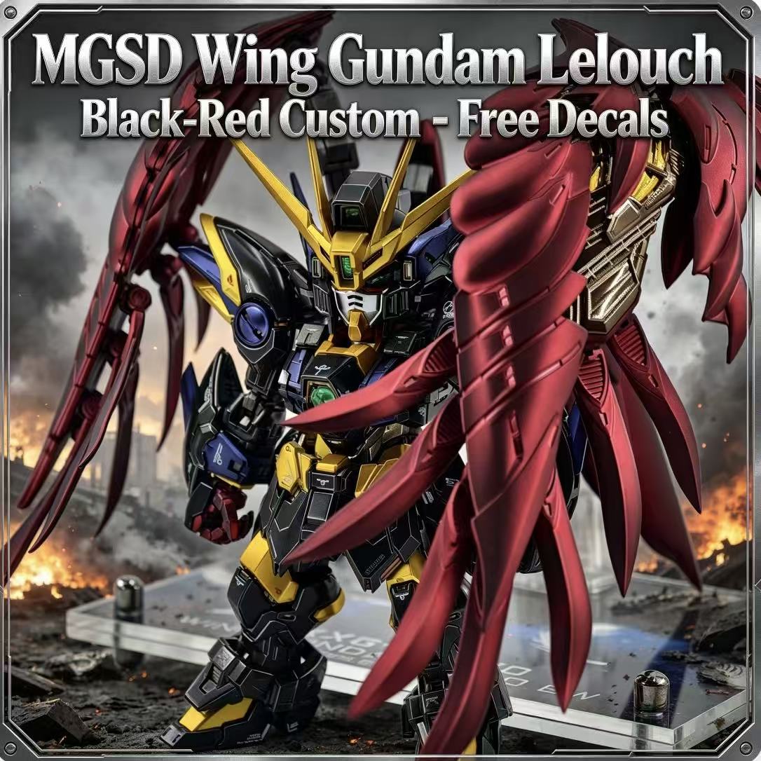 MGSD Wing Lelouch Color Scheme - Model Kit Eighty Six ulasan dan harga