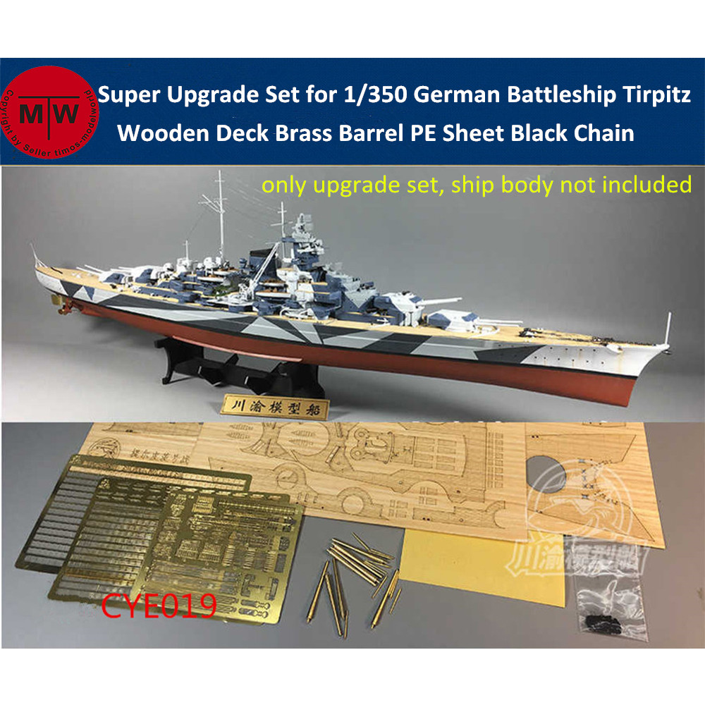 Super Upgrade Set for 1/350 Sc - Model Kit Battleship ulasan dan harga