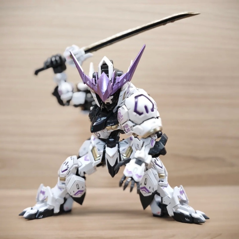 MGSD Barbatos G08A Black Torto - Model Kit Eighty Six ulasan dan harga