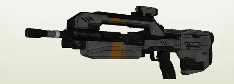 1/1 War Human BR85HB Rifle Gun - Model Kit Weapons ulasan dan harga