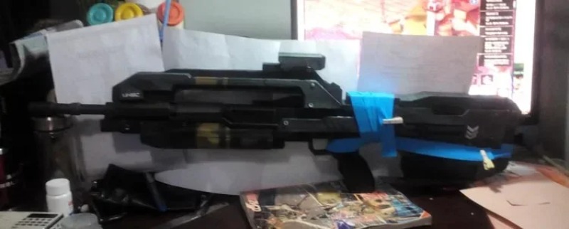1/1 War Human BR85HB Rifle Gun - Model Kit Weapons ulasan dan harga