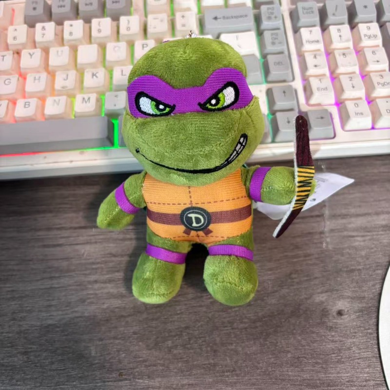 Cartoon Ninja Turtle Plush Toy - Model Kit Weapons ulasan dan harga