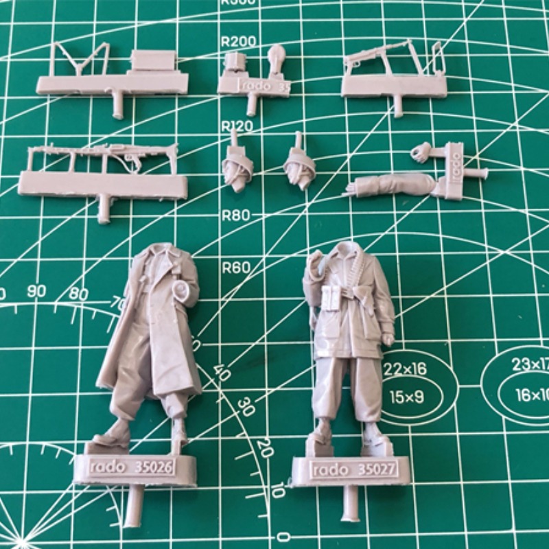 1/35 Die Casting Resin Figures - Model Kit History ulasan dan harga
