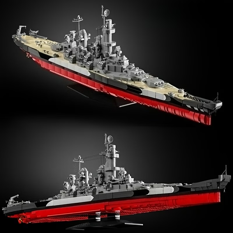 Large Scale Battleship Buildin - Model Kit Battleship ulasan dan harga