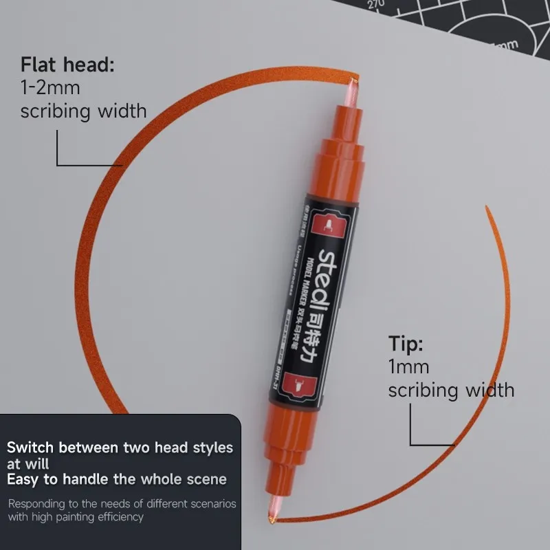 Stedi DMM-20~31 Dual Tips Colo - Metallic Paint Set ulasan dan harga