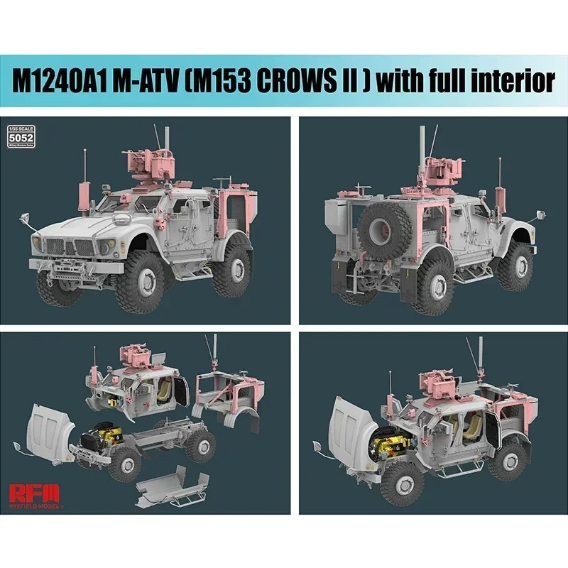 M-ATV  M1240A1 with full inter - Model Kit History ulasan dan harga