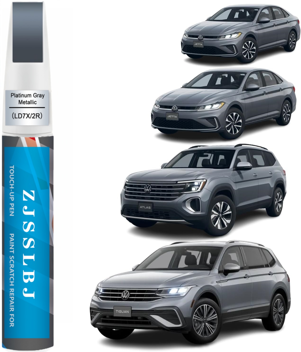 Car Touch Up Paint(Platinum Gr - Metallic Paint Set ulasan dan harga