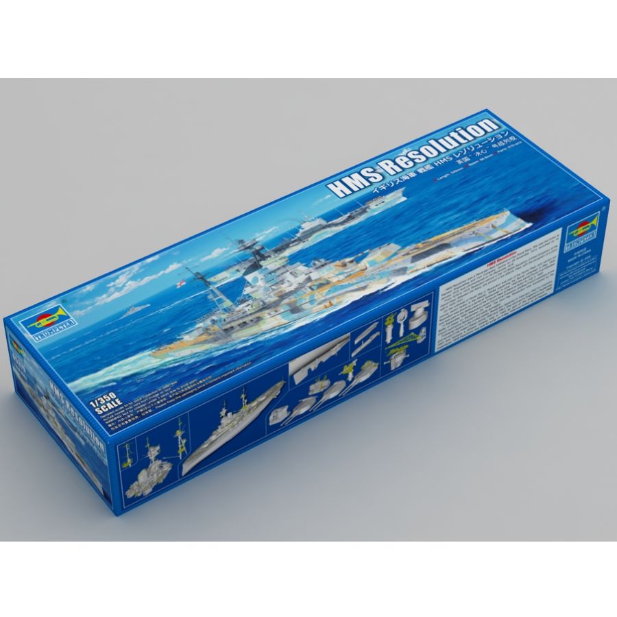 Trumpeter 05379 1/350 Scale HM - Model Kit Battleship ulasan dan harga