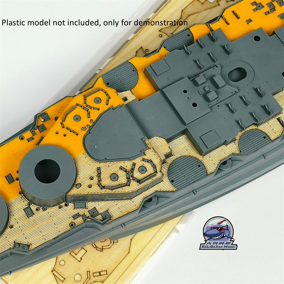 1/350 Scale Wooden Deck Maskin - Model Kit Battleship ulasan dan harga