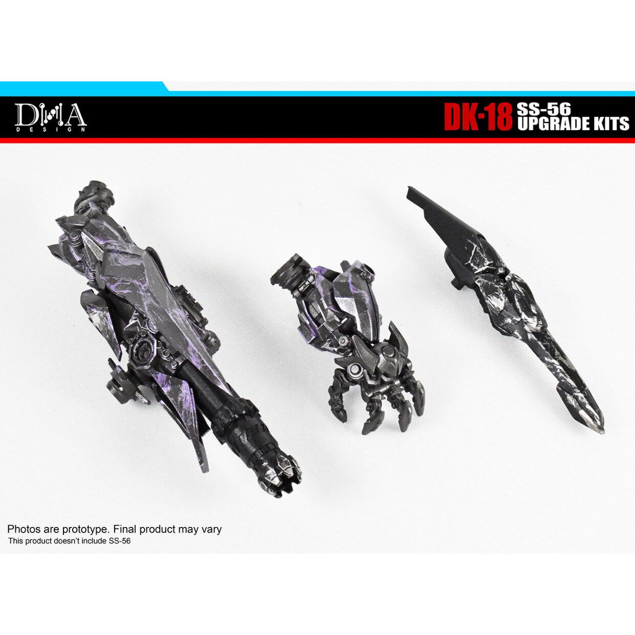 DNA Design DK-18 Exclusive Upg - Model Kit Robot ulasan dan harga