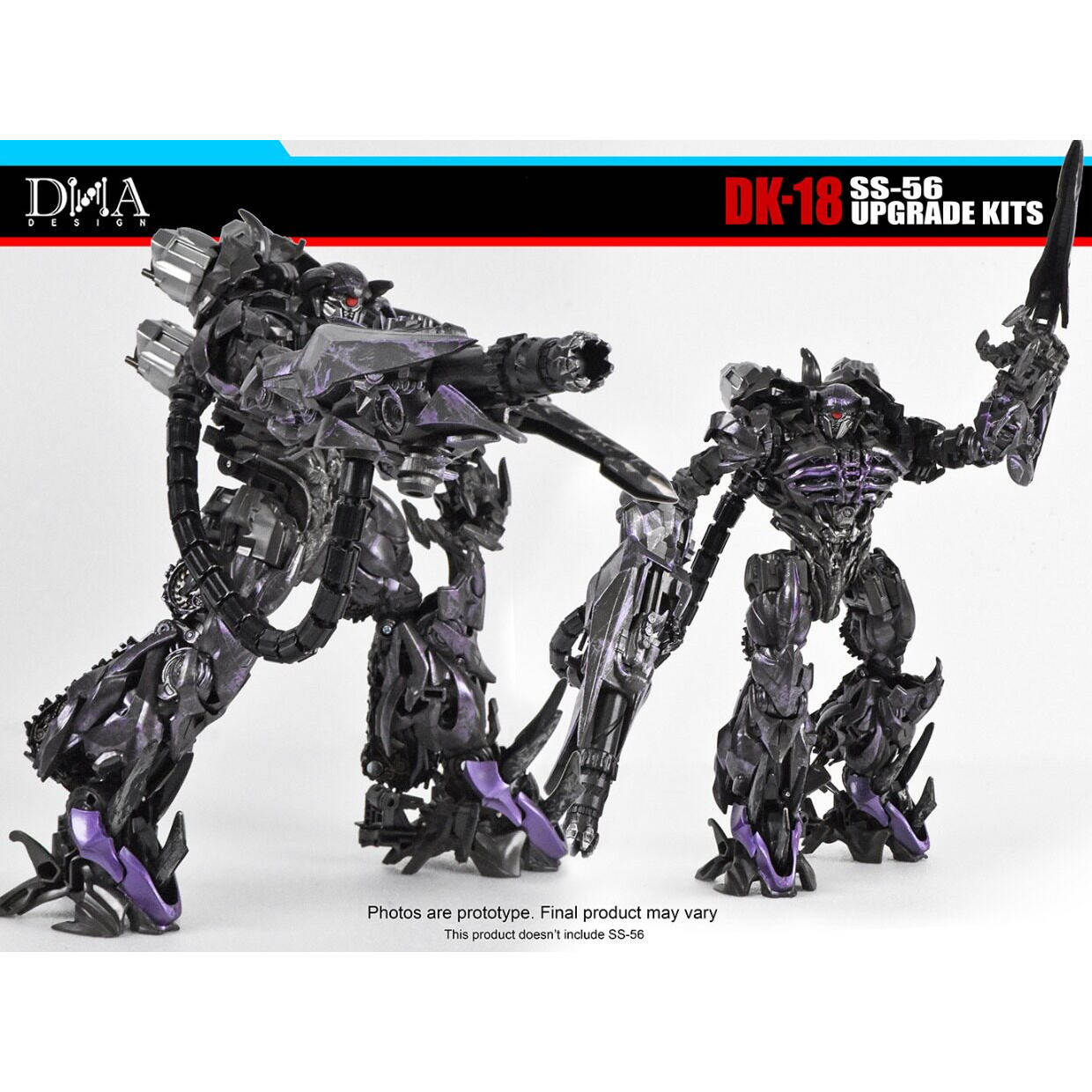 DNA Design DK-18 Exclusive Upg - Model Kit Robot ulasan dan harga
