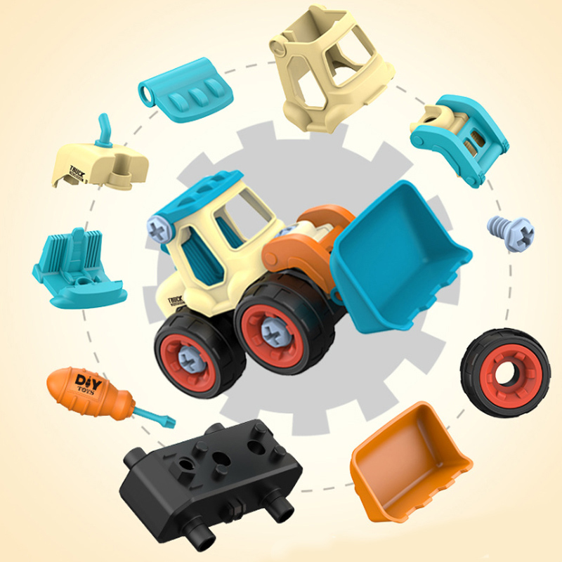 Children's Assembly Engineerin - Model Kit Excavator ulasan dan harga