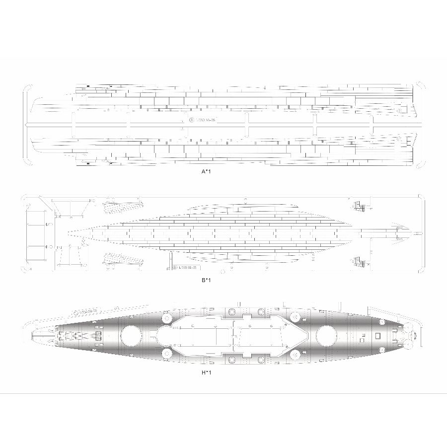 VERYFIRE USS North Carolina BB - Model Kit Battleship ulasan dan harga