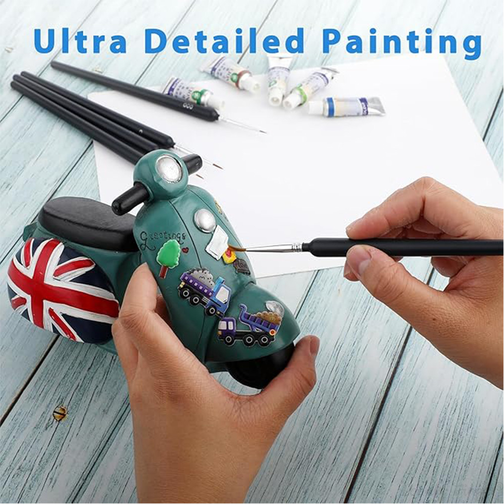 5/11Pcs Paint Brushes Set, Art - Metallic Paint Set ulasan dan harga