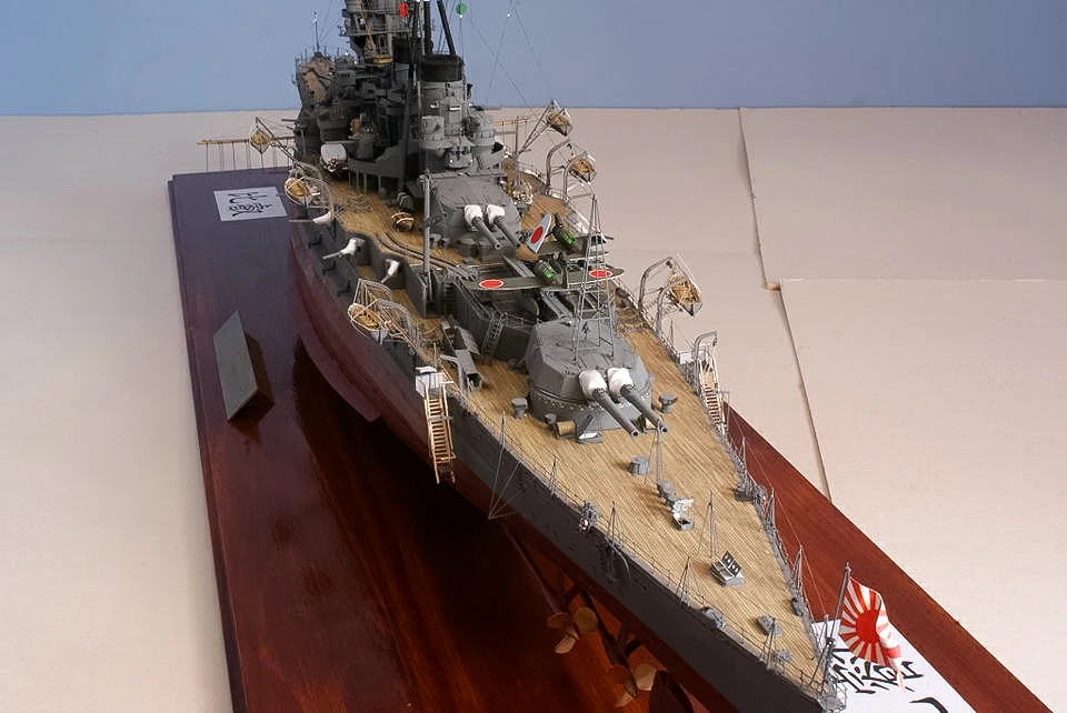 1:200 Scale WW2 Battleship Hie - Model Kit Battleship ulasan dan harga