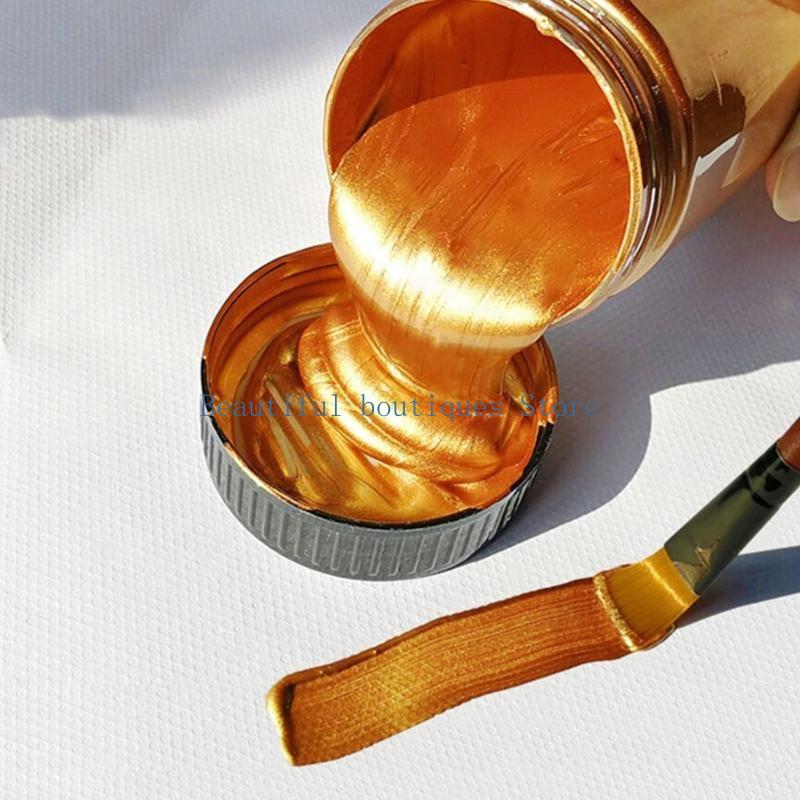 U4LF Shiny Metallic Effect Acr - Metallic Paint Set ulasan dan harga