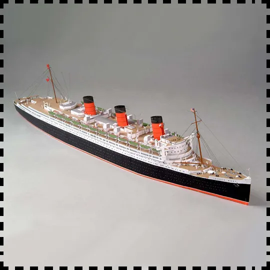 1:400 Scale British Royal Mail - Model Kit Queen Mary ulasan dan harga