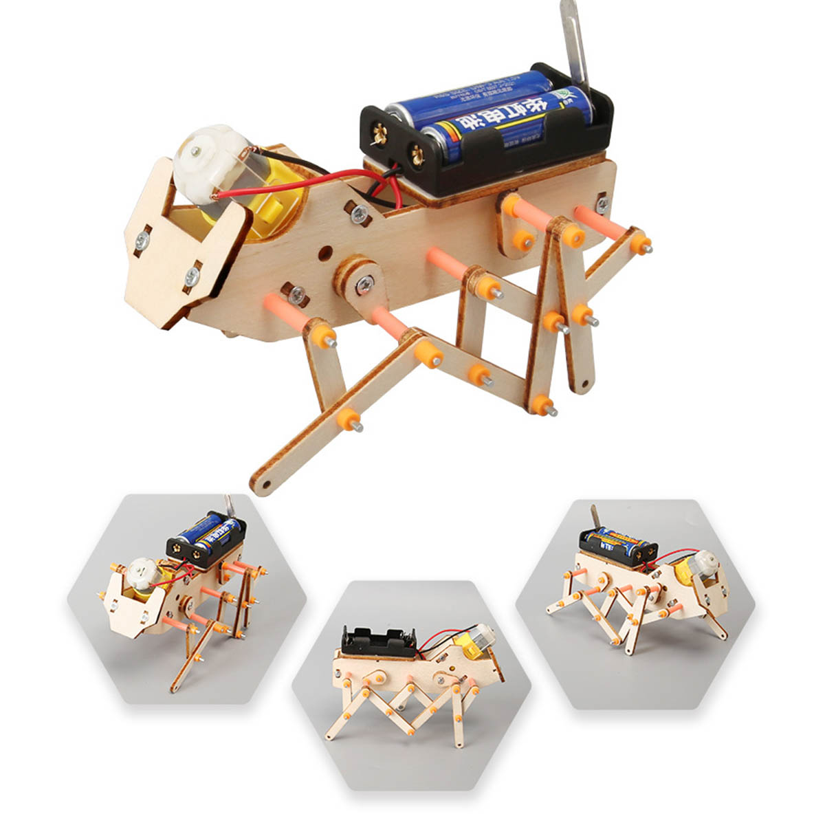 Students DIY Technology Small  - Model Kit Robot ulasan dan harga