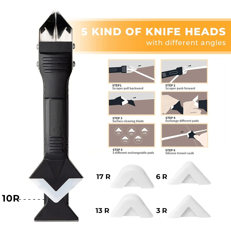 9 in 1 Metal Head Silicone Scr - Metallic Paint Set ulasan dan harga
