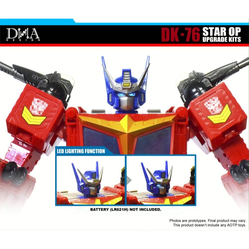 DNA DK-76 Upgrade Kit for Age  - Model Kit Robot ulasan dan harga