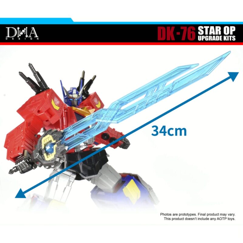 DNA DK-76 Upgrade Kit for Age  - Model Kit Robot ulasan dan harga