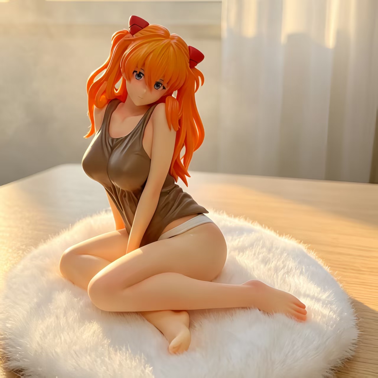 Pajamas Asuka Figurine Model T - Model Kit Aoshima ulasan dan harga