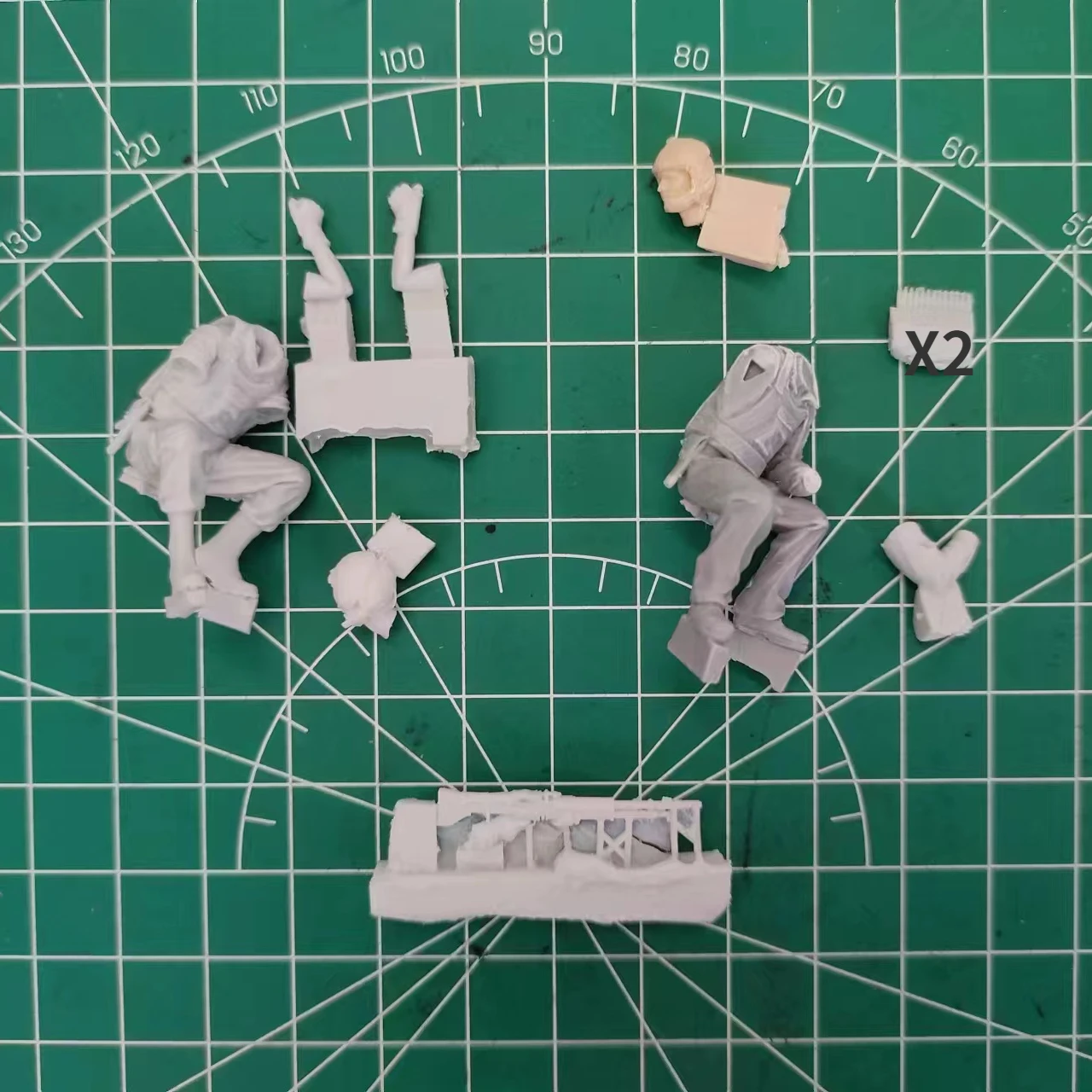 1/35 Resin Figure Assembly Mod - Model Kit History ulasan dan harga
